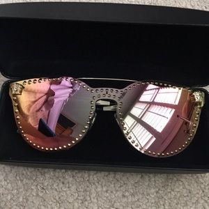 versace studded sunglasses